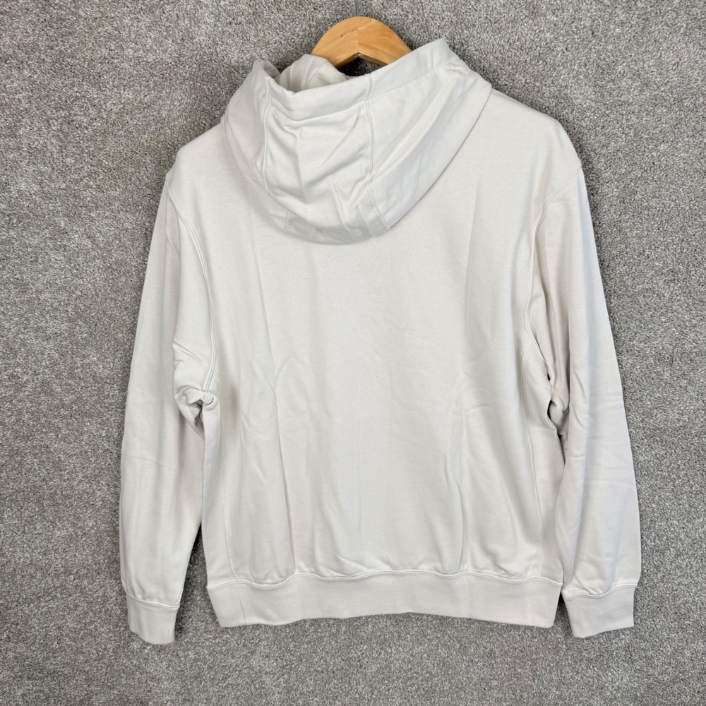 Nike Club America Hoodie Mens Large Sail White Brown Embroidered FQ5283-104 NEW - Picture 3 of 9